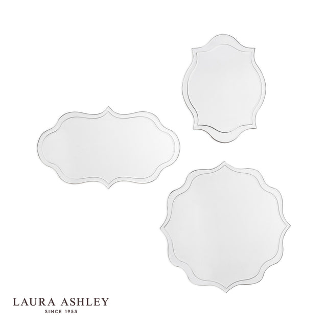 Laura Ashley Rochelle Mirror Black 28cm