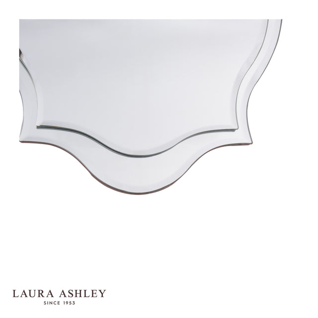 Laura Ashley Rochelle Mirror Black 28cm