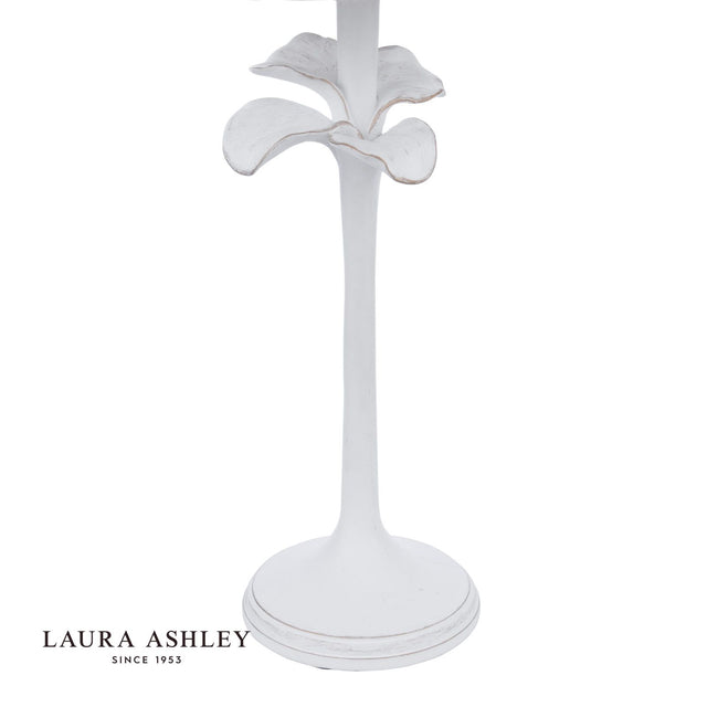 Laura Ashley Eleni Table Lamp Matt White With Shade
