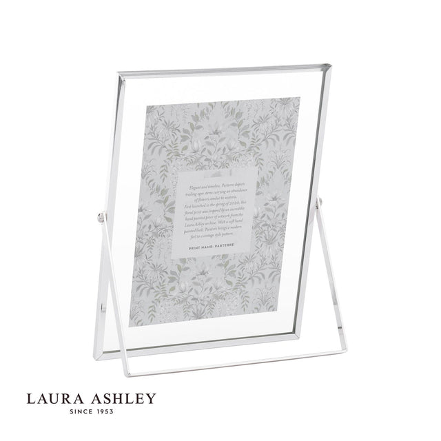 Laura Ashley Moira Photo Frame Polished Silver and Glass