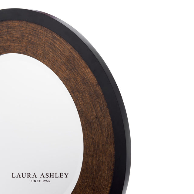 Laura Ashley Cara Mirror Mottled Bronze 60cm
