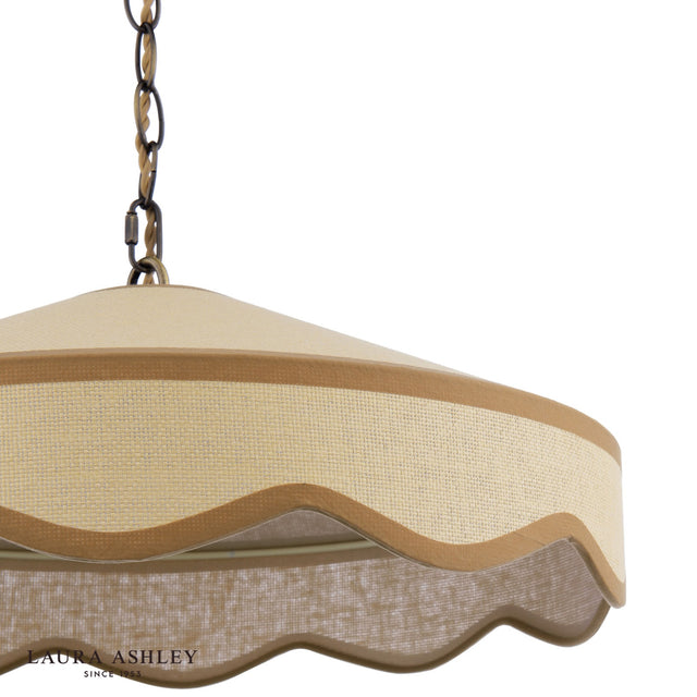 Laura Ashley Buckenham Pendant Wood
