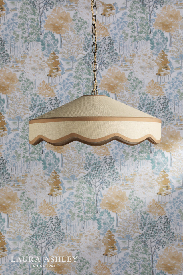 Laura Ashley Buckenham Pendant Wood