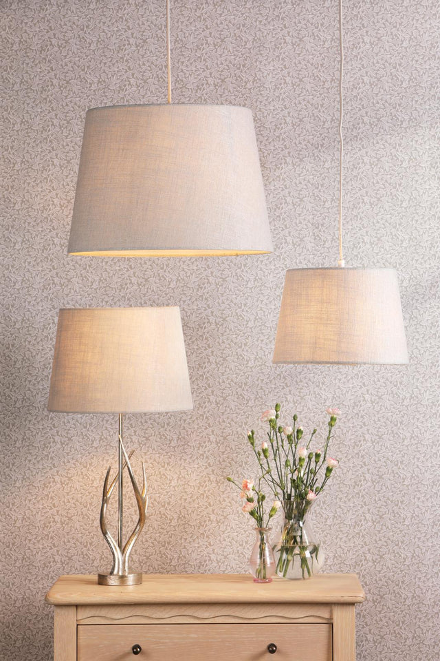 Laura Ashley Bacall Natural Linen Empire Shade 40cm/16 inch