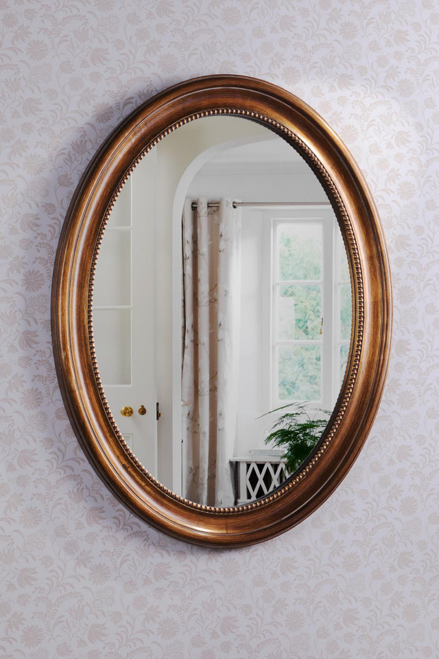 Laura Ashley Fennor Mirror Brown 90 X 70cm