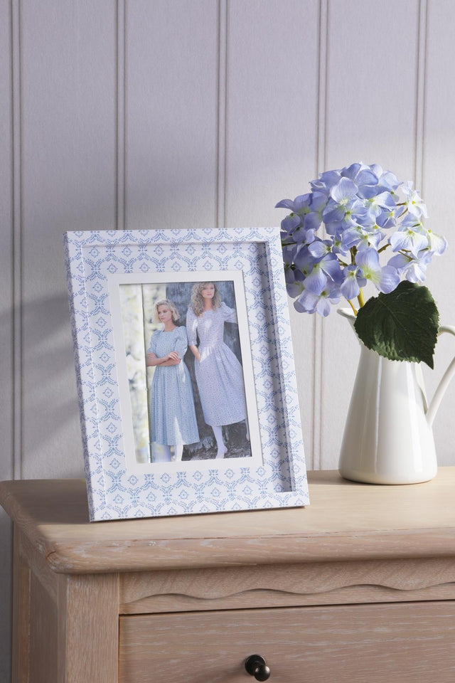 Laura Ashley Norton Photo Frame Blue 5" x 7"