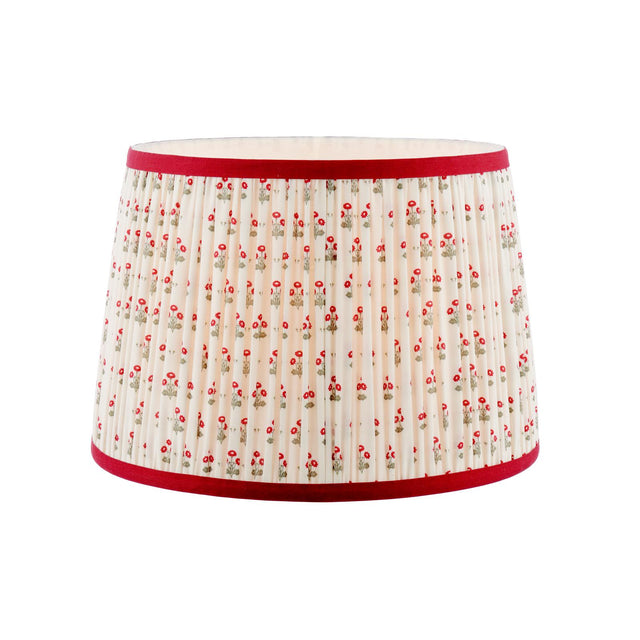 Laura Ashley Harthill Daisies Cream Cotton Tapered Drum Shade 30cm/12 inch
