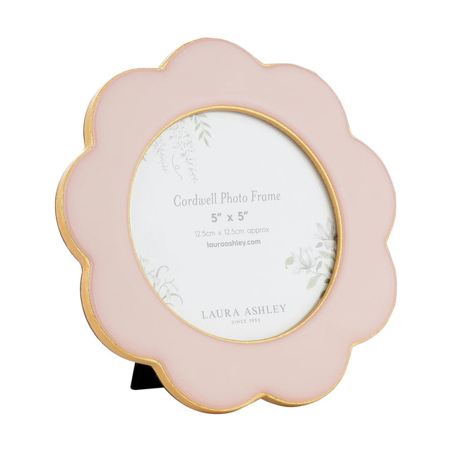 Laura Ashley Cordwell Photo Frame Pink 5" x 5"