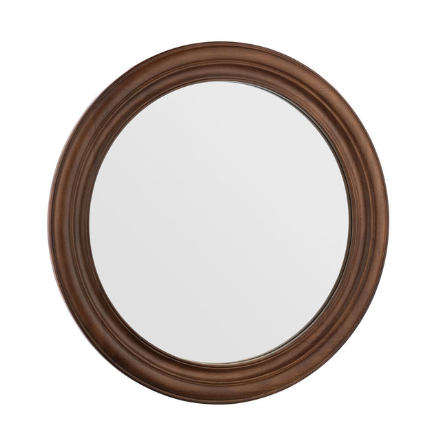 Laura Ashley Tate Mirror Dark Wood 60cm