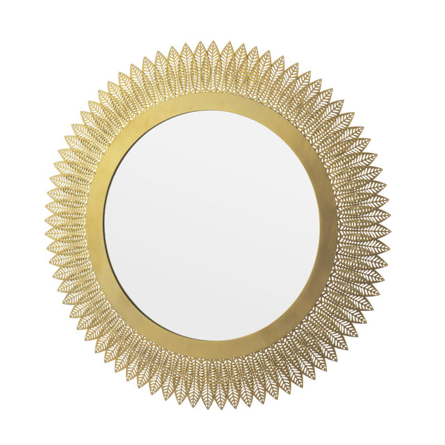 Laura Ashley Rushden Mirror Gold 60cm