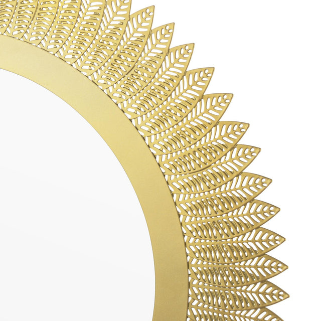 Laura Ashley Rushden Mirror Gold 60cm