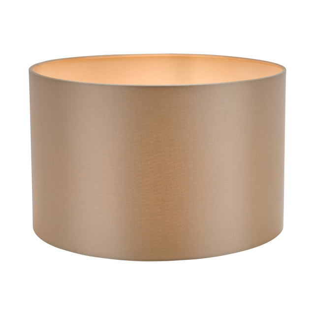 Lyris Taupe Cotton Drum Shade 35cm