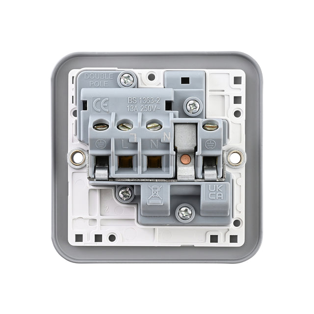 13A 1G DP Switched Socket