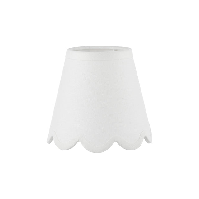 Nerita Ivory Linen Tapered drum Shade 15cm