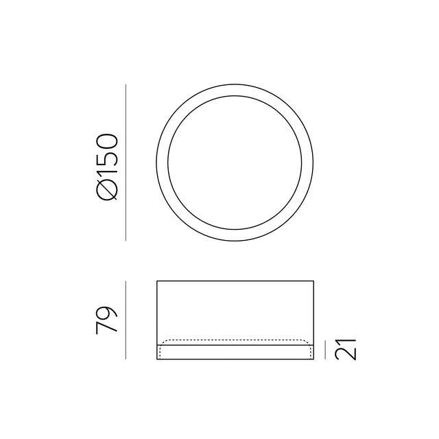 Tech Ceiling lamp