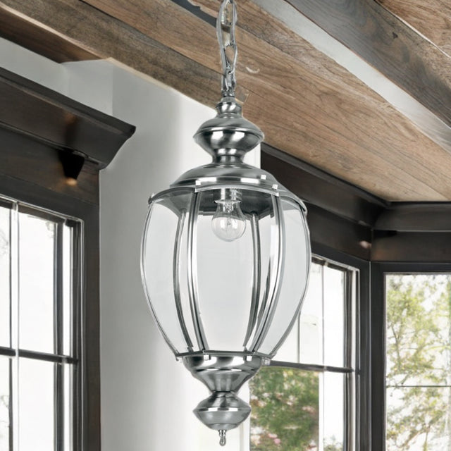Polished Chrome Lantern