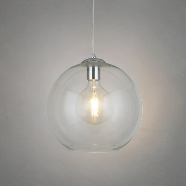 Clear Globe Glass Pendant