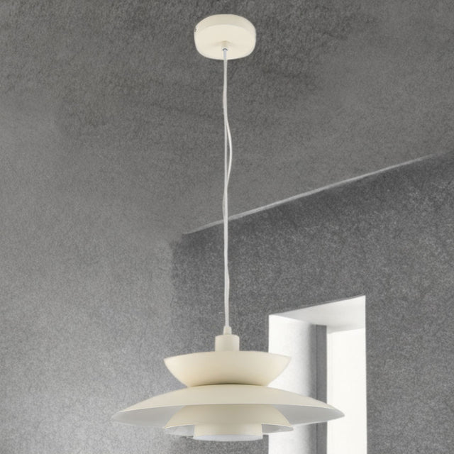 Beige Retro Style Metal Pendant