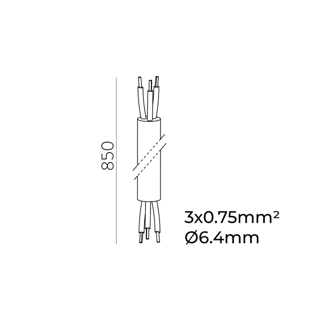 Easy Link PVC Wire 3 Poles ON OFF