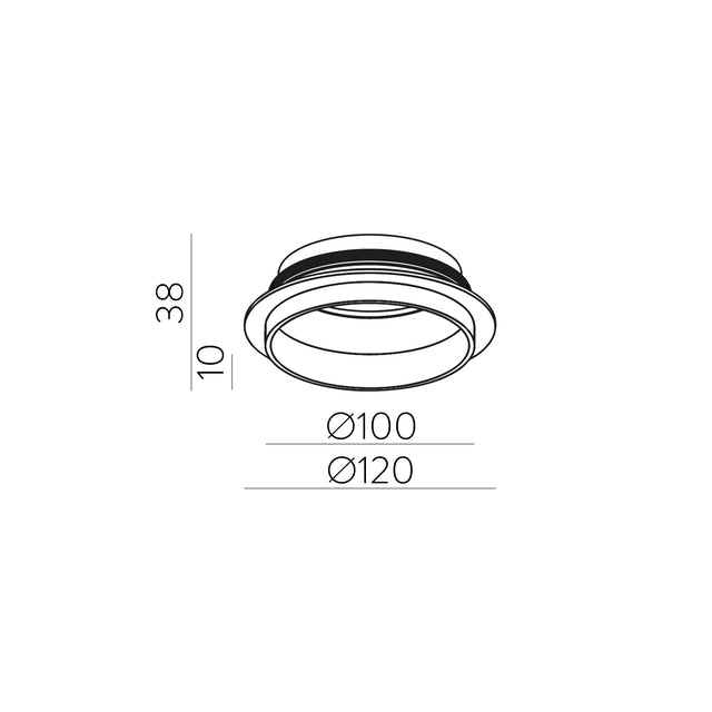 Pipe Acoustic Panel Holder Ø100 mm