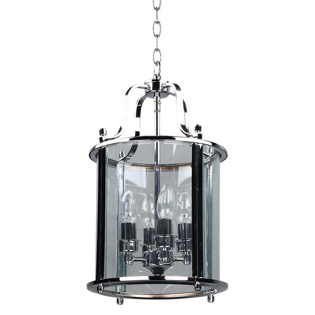 POLISHED CHROME LANTERN