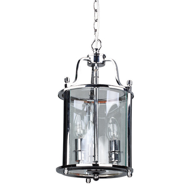 POLISHED CHROME LANTERN