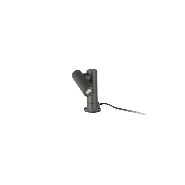 SPY POST LAMP DARK GREY 6W