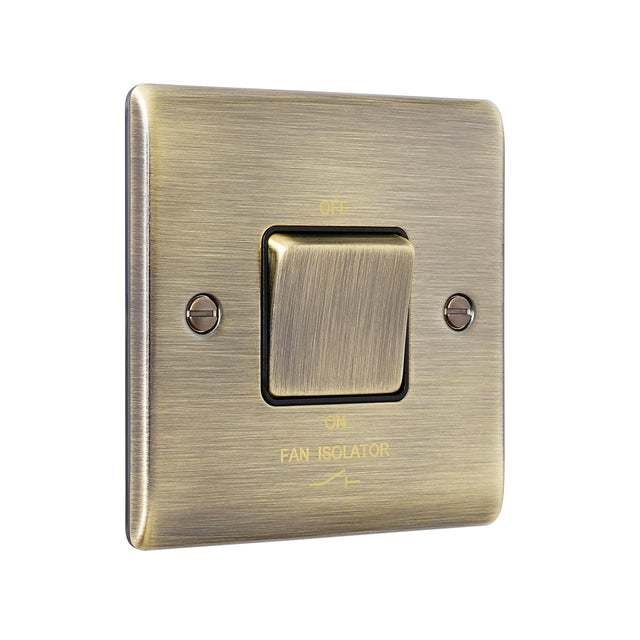 10AX 1G 3-Pole Fan Isolator Switch