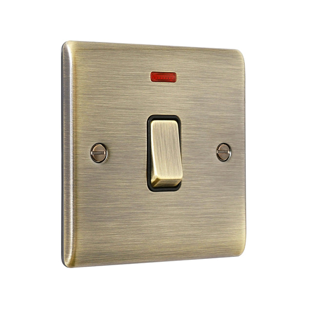 20A 1G DP Switch With Neon