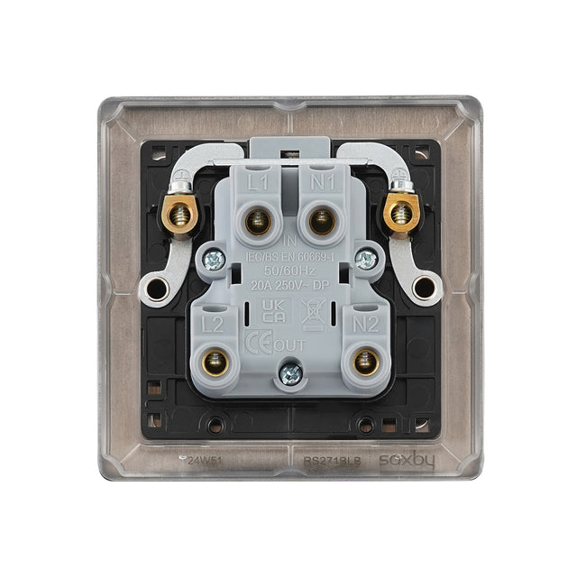 20A 1G DP Switch With Neon