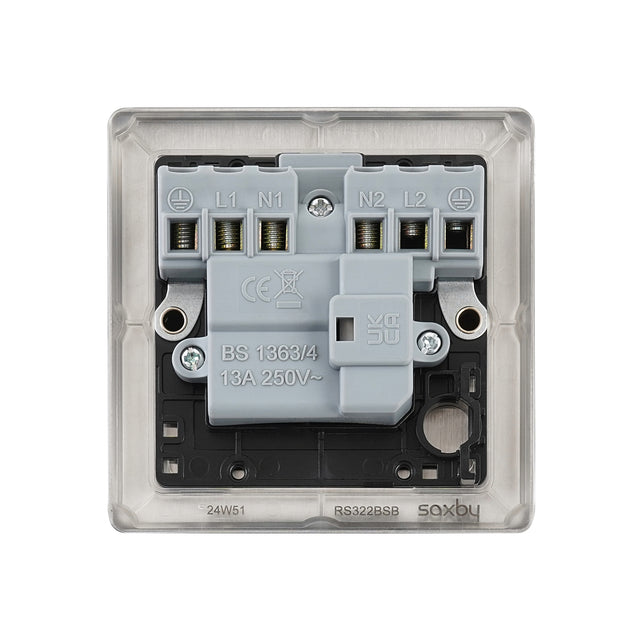 13A Switched Fused Spur Unit with Neon