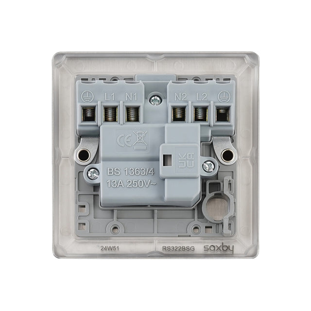 13A Switched Fused Spur Unit with Neon