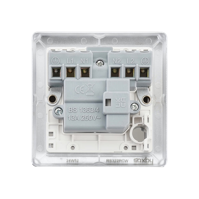 13A Switched Fused Spur Unit with Neon