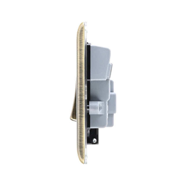 13A Switched Fused Spur Unit with Flex Outlet and Neon