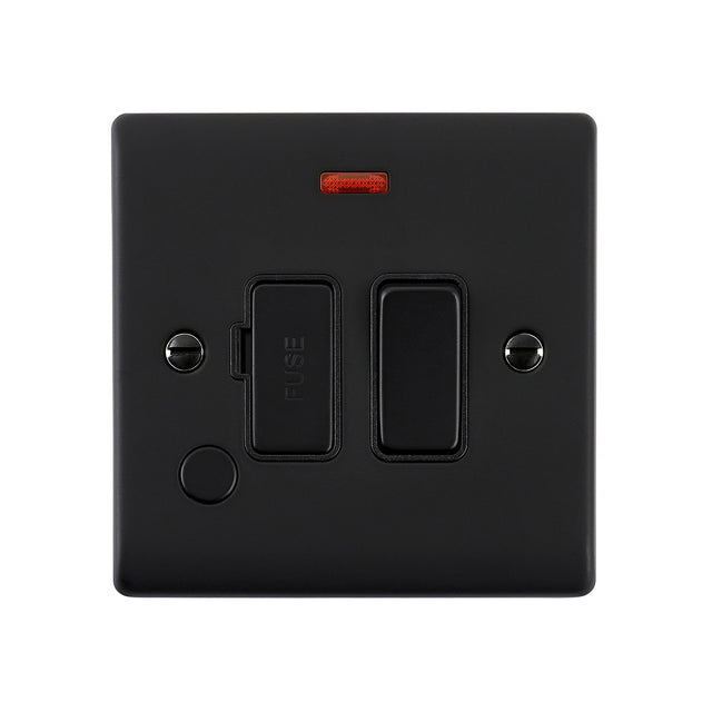 13A Switched Fused Spur Unit with Flex Outlet and Neon