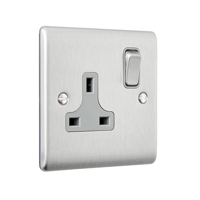 13A 1G DP Switched Socket