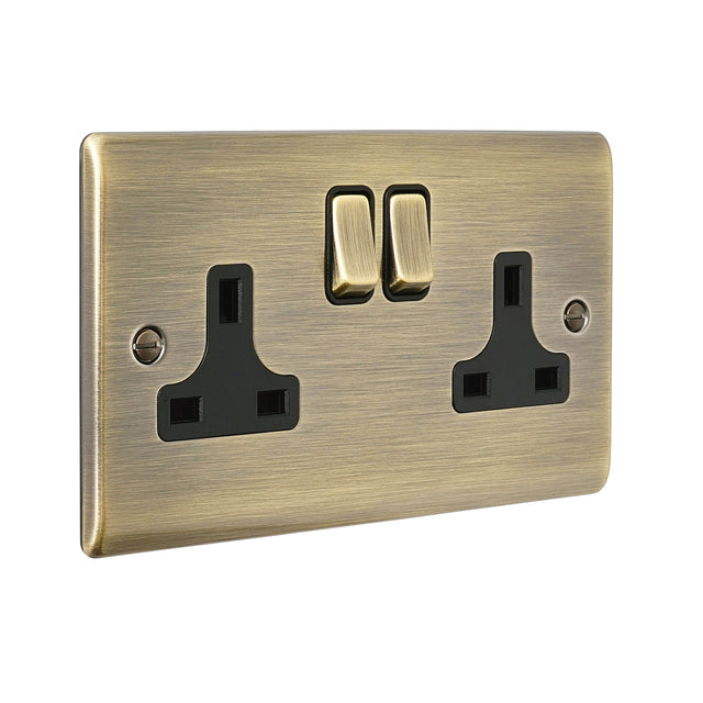 13A 2G DP Switched Socket