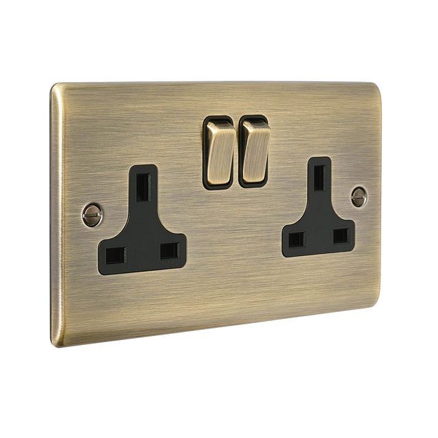 13A 2G DP Switched Socket