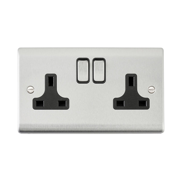 13A 2G DP Switched Socket
