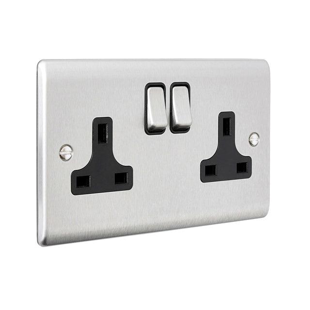 13A 2G DP Switched Socket