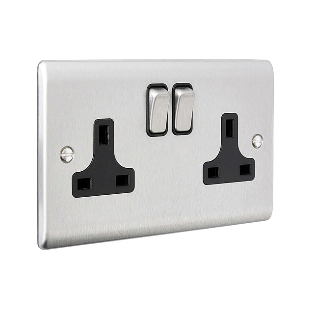 13A 2G DP Switched Socket
