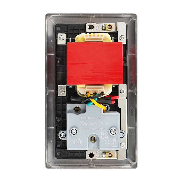 Dual Voltage Shaver Socket