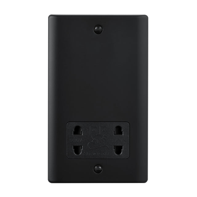 Dual Voltage Shaver Socket