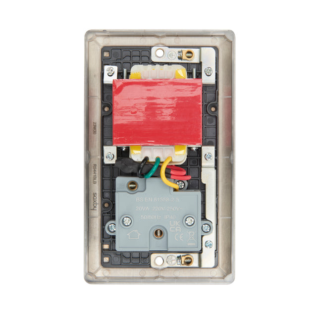 Dual Voltage Shaver Socket