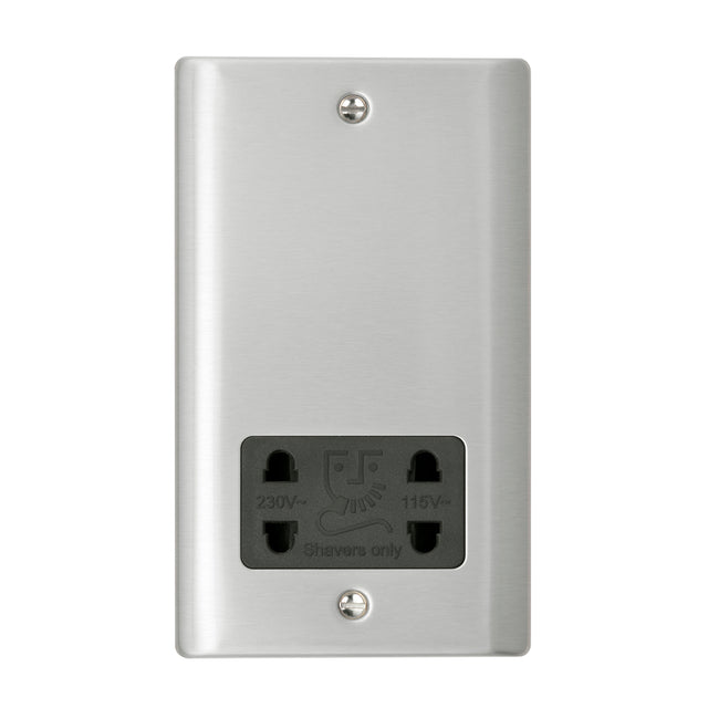 Dual Voltage Shaver Socket