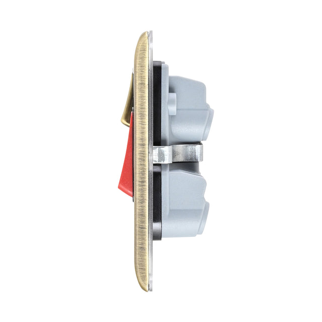 45A DP Cooker Switch with 13A Socket with Neon