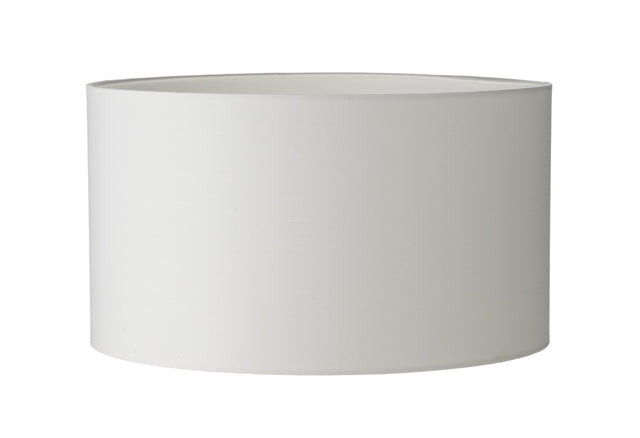 Tuscan Ivory Cotton Drum Shade 30cm