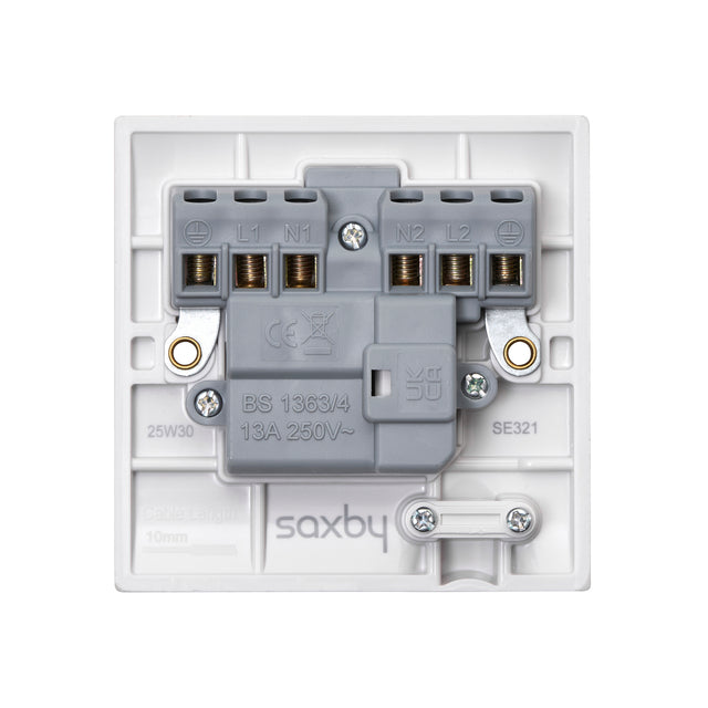 13A Switched Fused Spur Unit with Flex Outlet