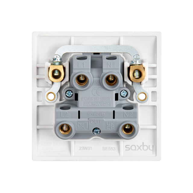 45A 1G DP Switch with Neon