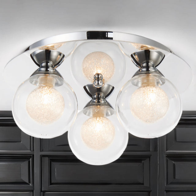 Polished Chrome Acqua Globe Fitting